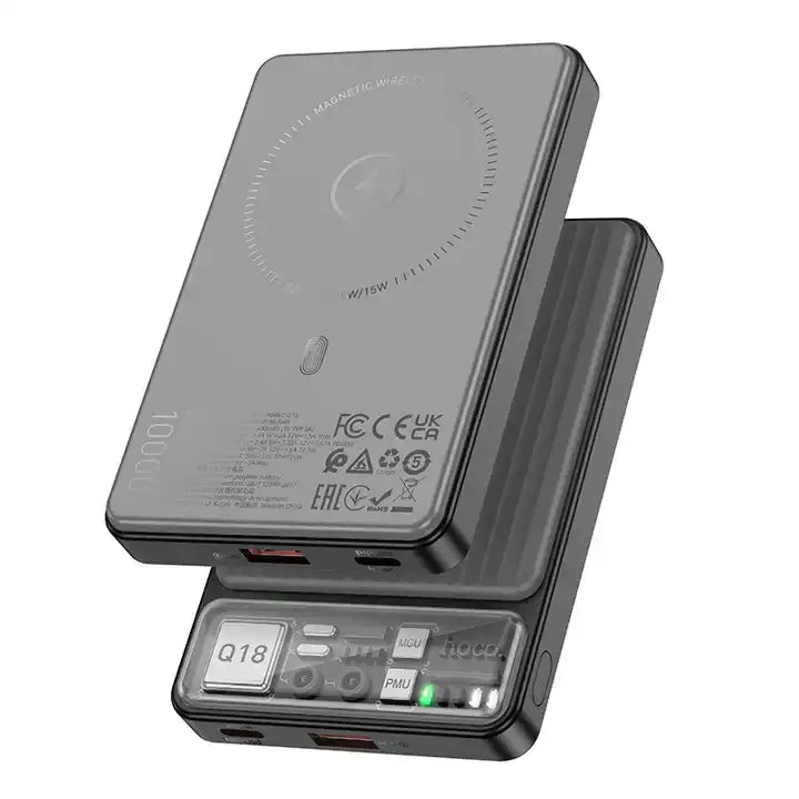 (10000 mAh) chargeur sans fil magnétique batterie portable batterie externe (10000 mAh) chargeur sans fil magnétique batterie portable batterie externe